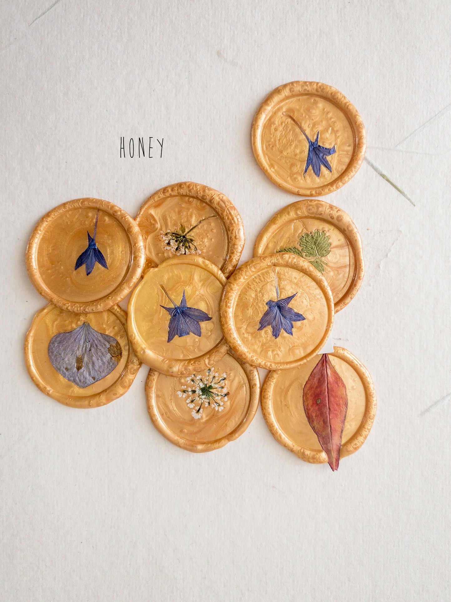 Pressed flower Seals Stickers, Self Adhesive Wax Seals, flower Wax Seals, Invitation Wax Seals, Wedding Wax Seal Stickers
