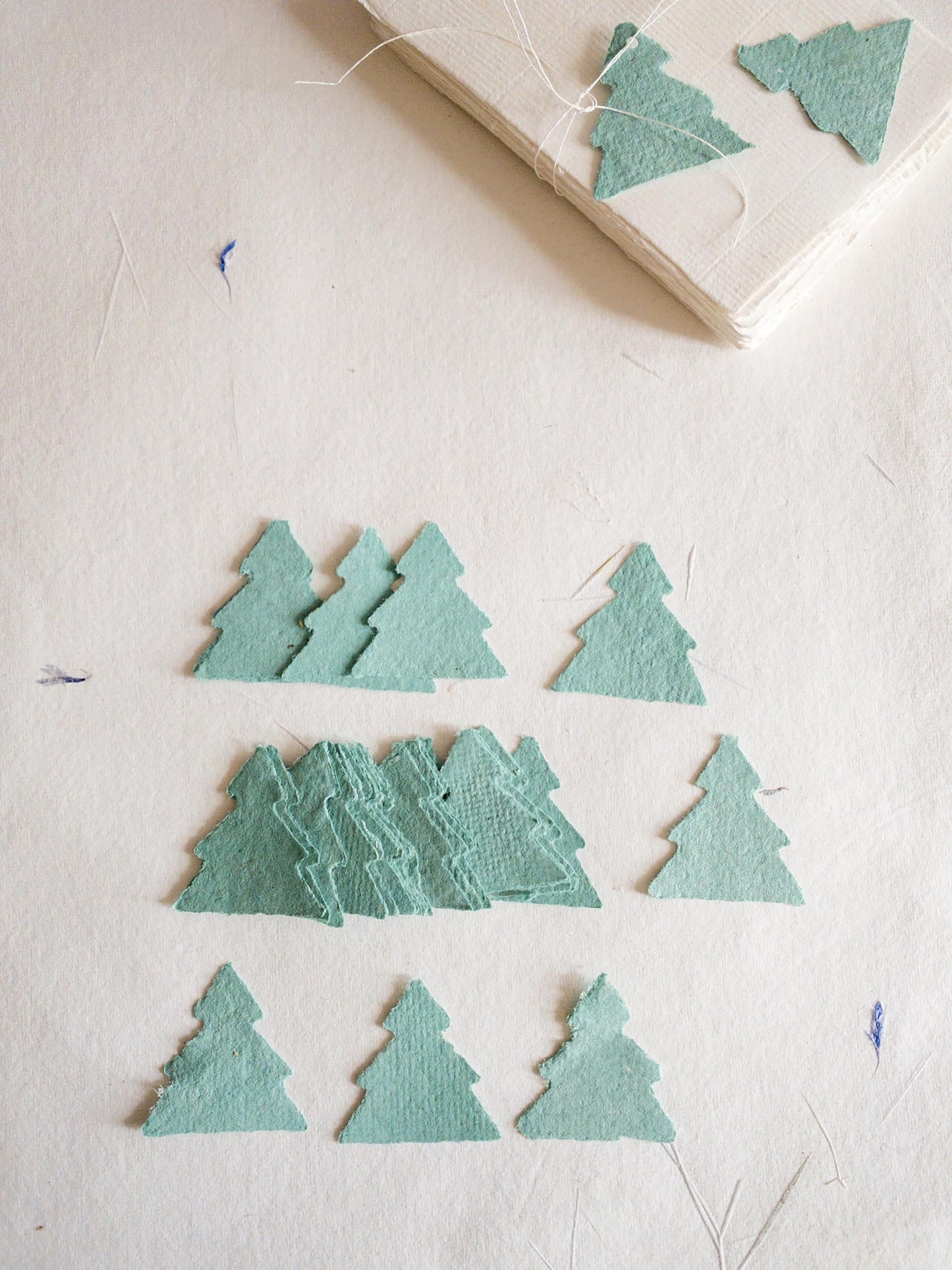 SET OF 10 Christmas Tree gift tags, white tags, Christmas place cards , paper tags, Gift tags, Handmade paper gift tag, , Favor tags,