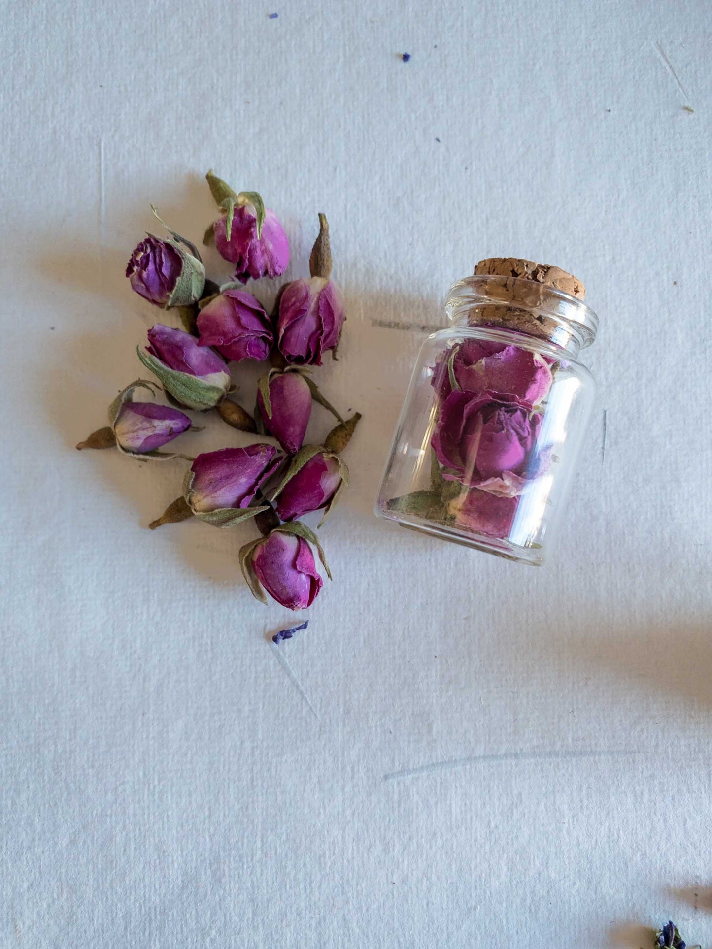 Glass bottle of dried flowers, mixed flowers, dried flowers in a bottle ,Wedding gift, dried flower, fleur séchée ,