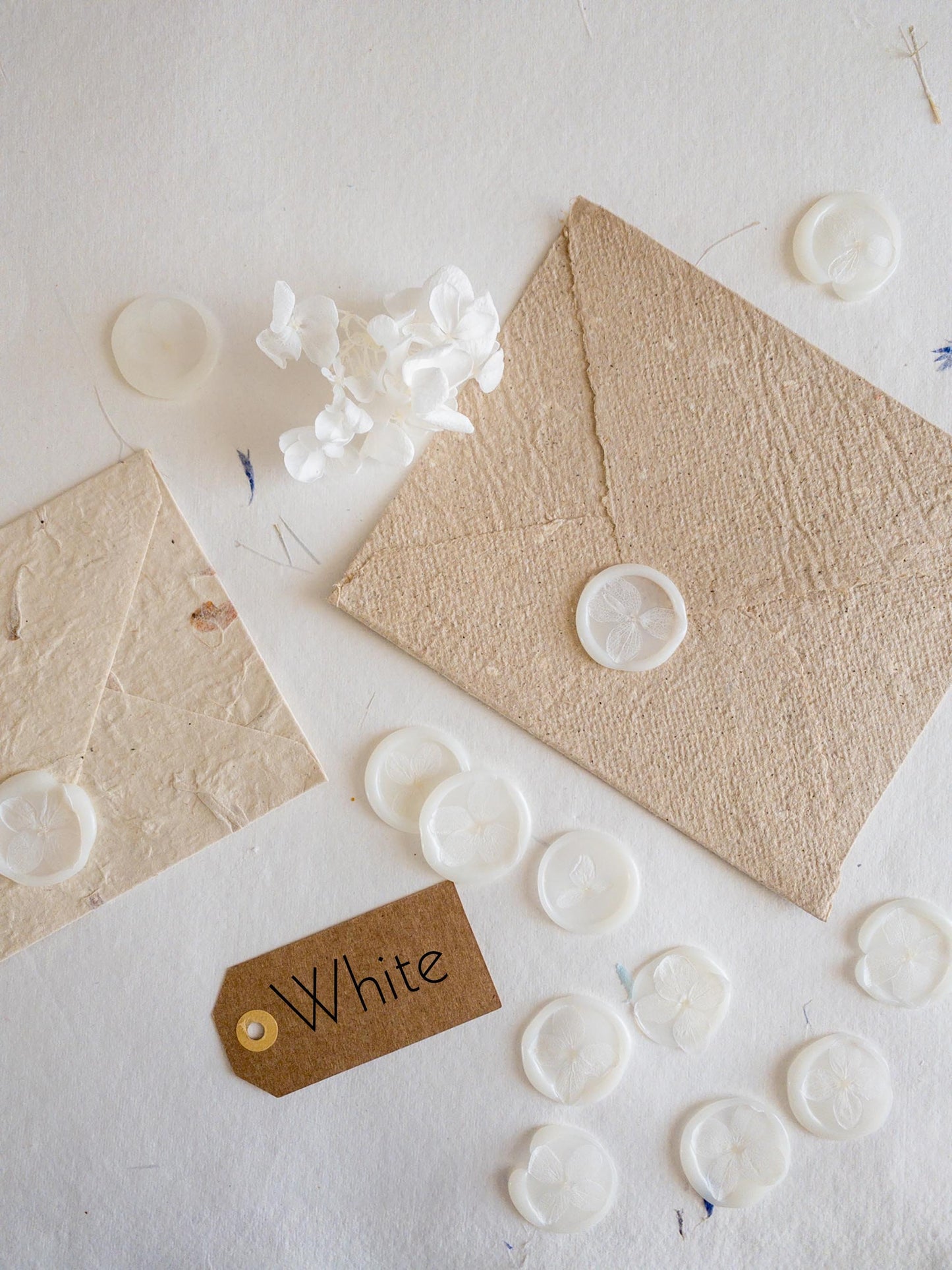 Hydrangea Pressed flower Seals Stickers, Self Adhesive Wax Seals, flower Wax Seals, Invitation Wax Seals, Wedding Wax Seal Stickers