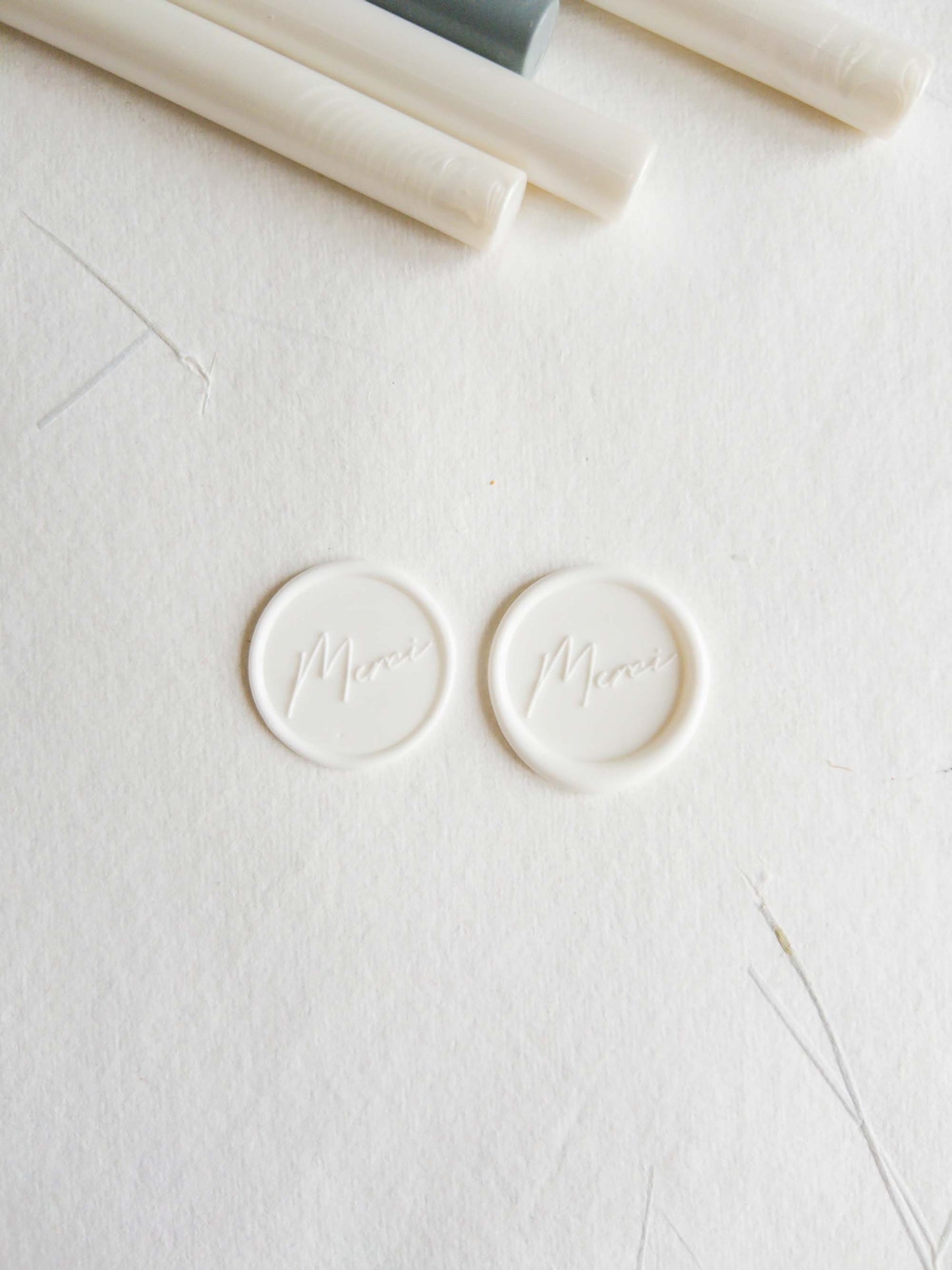 "MERCI" Self Adhesive wax seal