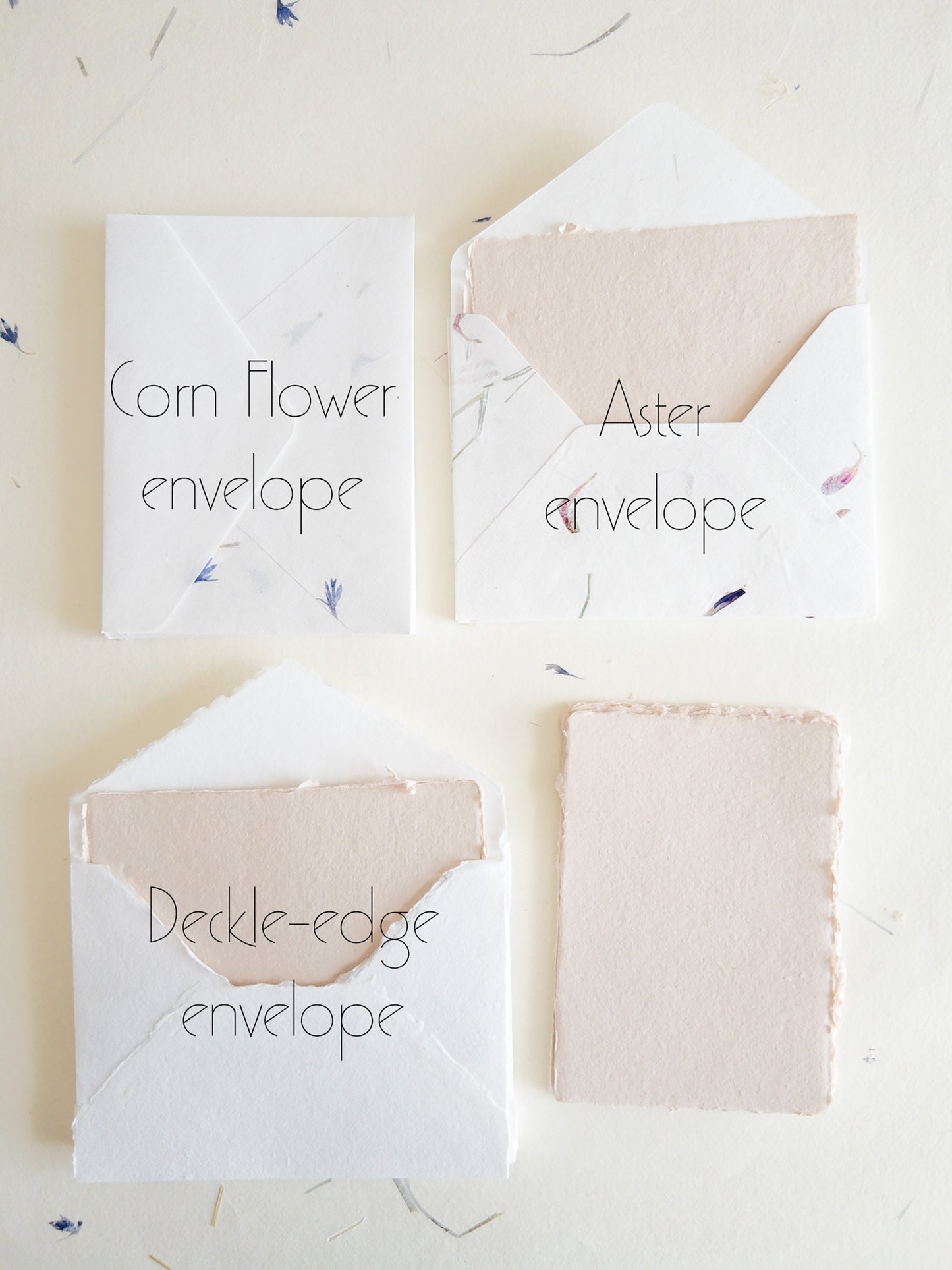 Set of 10 A6, multiple color Handmade Deckle Edge Paper and envelope, 4 BAR Paper, Handmade Cotton Rag Envelopes, papier coton
