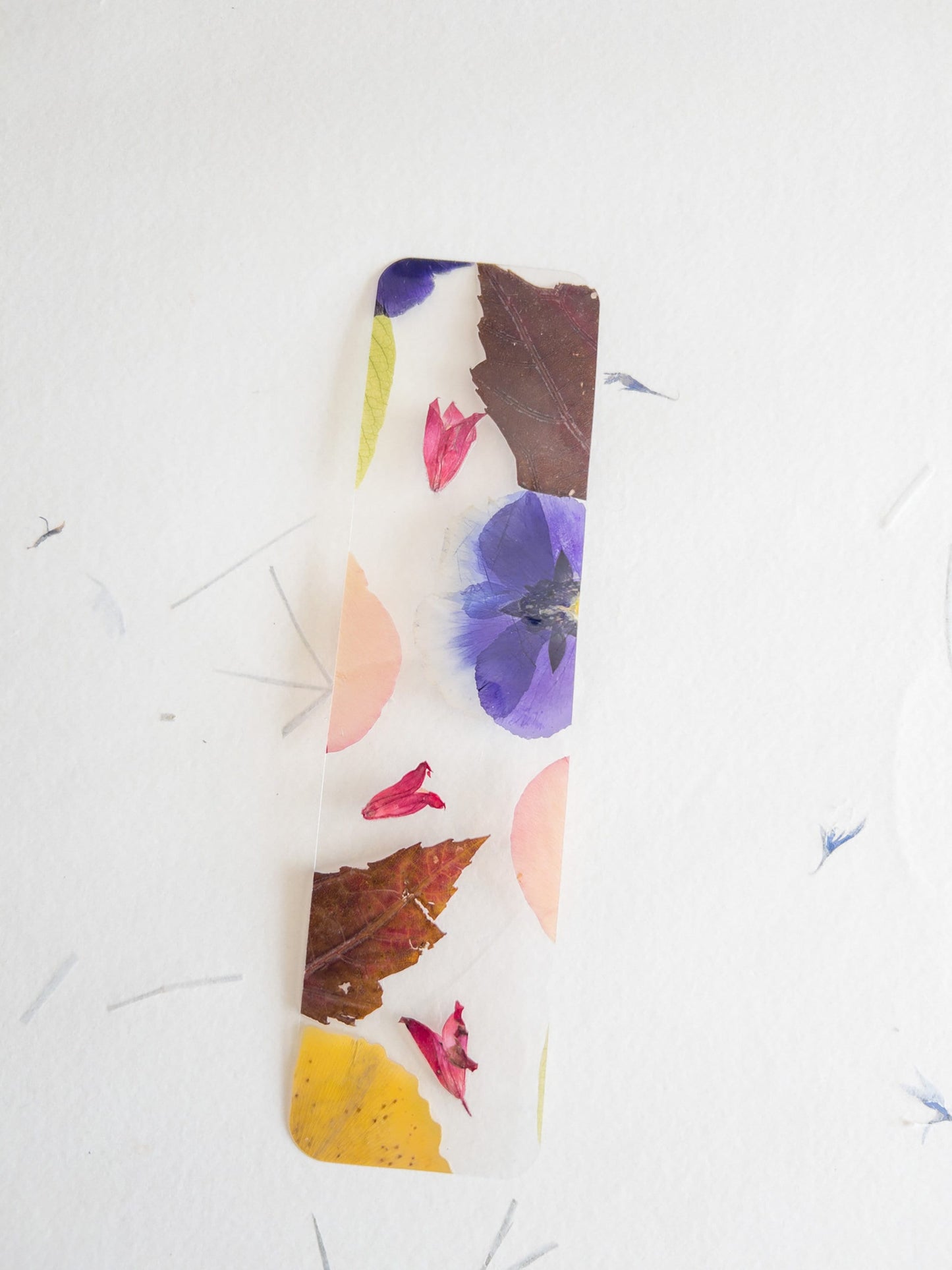 pressed flower bookmark, mixed flowers, handmade bookmark, gift, dried flower, fleur séchée , marque page