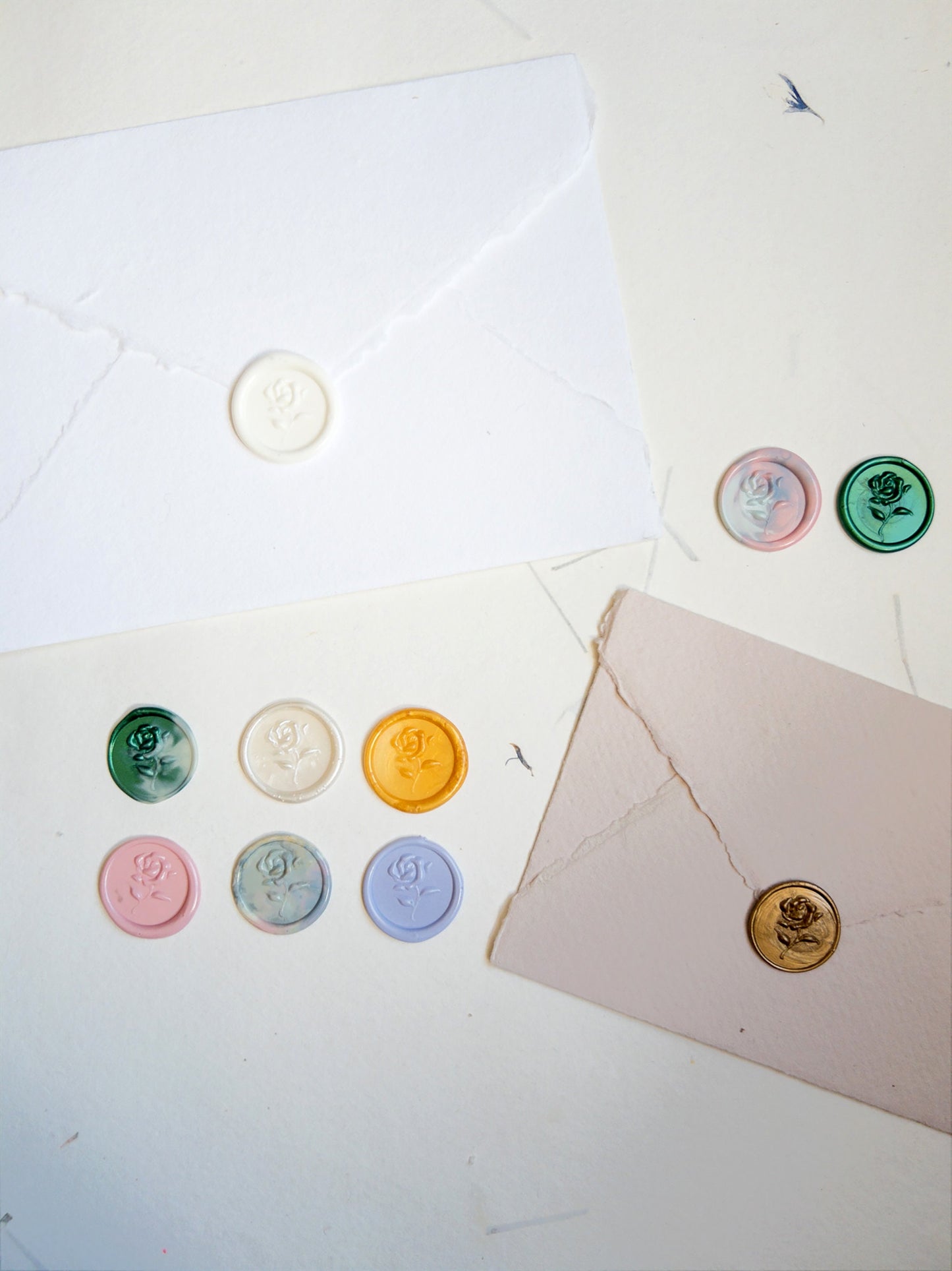 Rose" wax seal, Self Adhesive wax seal , wedding Invitations invites, custom wax seal, 3d wax seal rose wax seal, flower wax seal