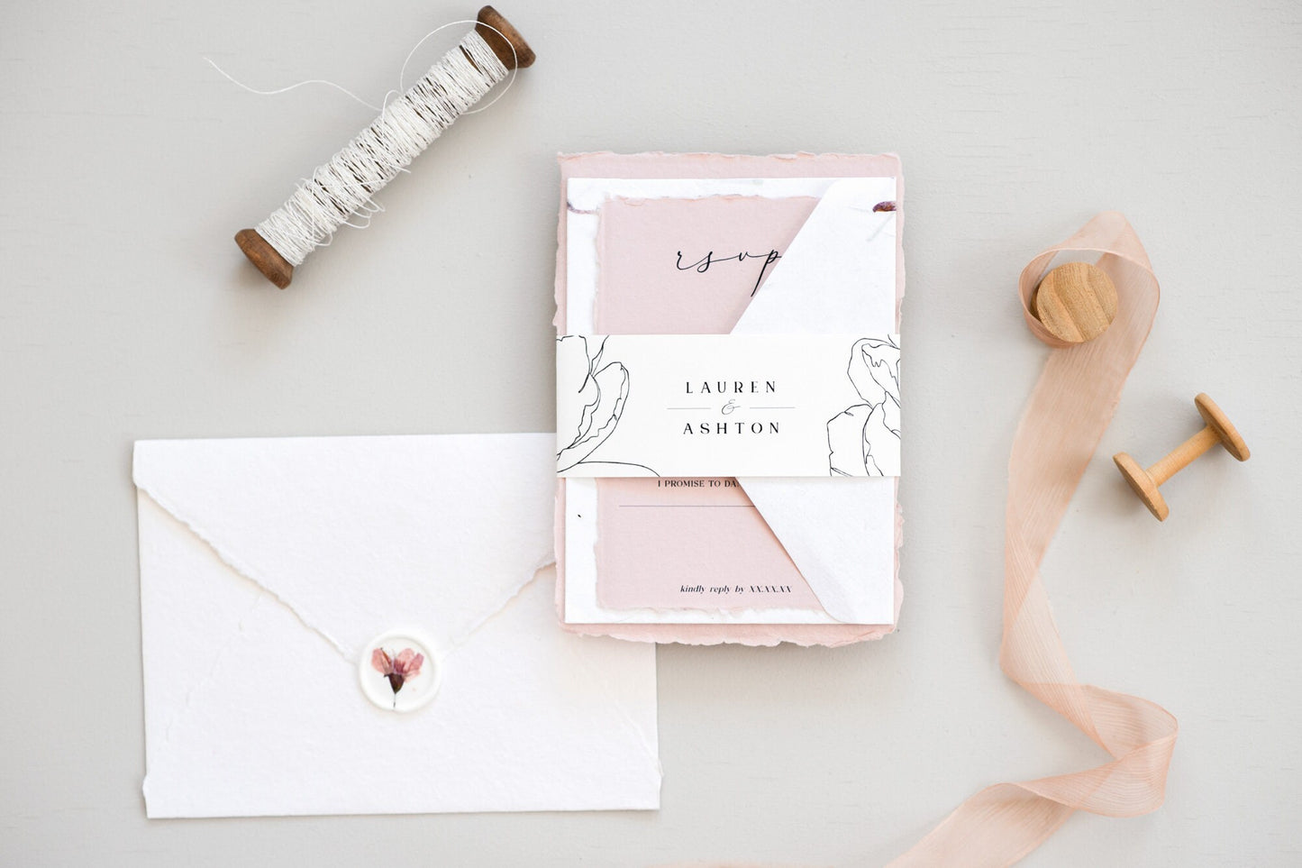 wedding Invitation set paper