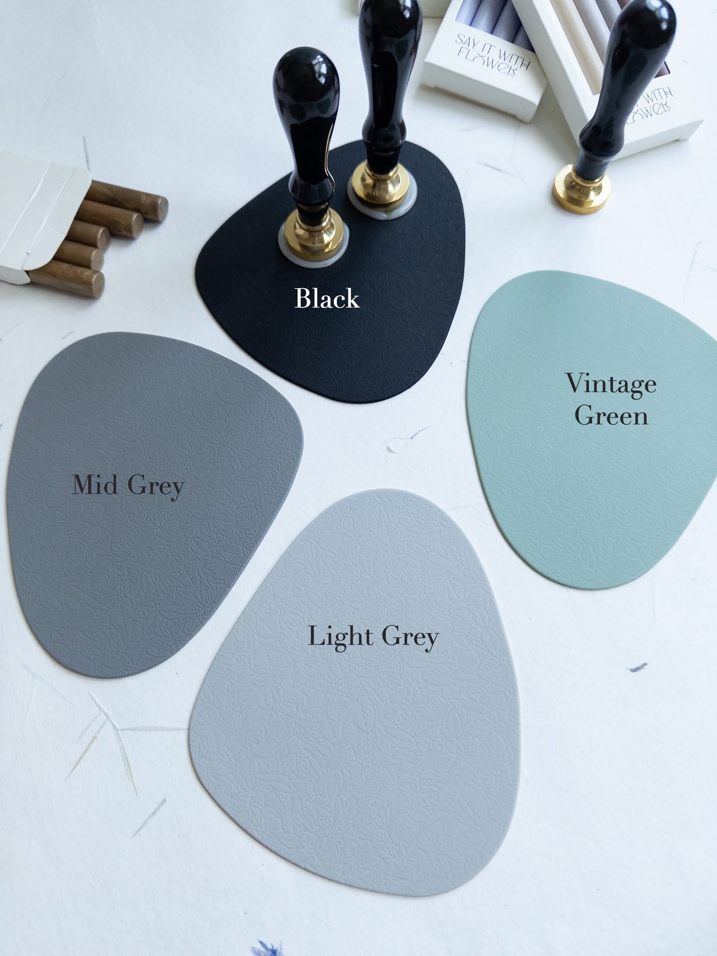 Wax seal silicone mat, non-stick surface, sealing wax stamp,Silicon Scellant Cire, Wax Seal Stamps Mold, DYI wax stamp
