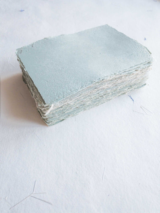 A6 Sage paper with Craft Envelope