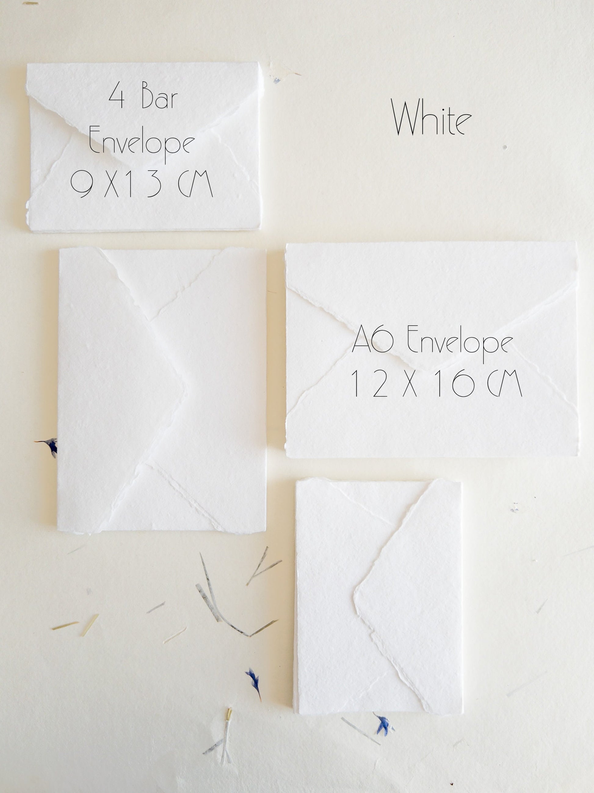 Handmade Deckle Edge Envelop, Handmade Cotton Rag Envelopes paper, Invitation Paper, Calligraphy Paper, Handmade Paper,