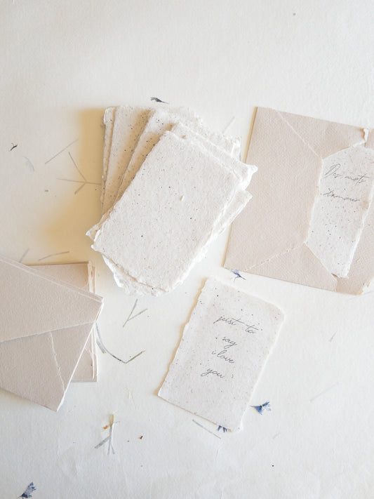 Deckle edge Coffee paper