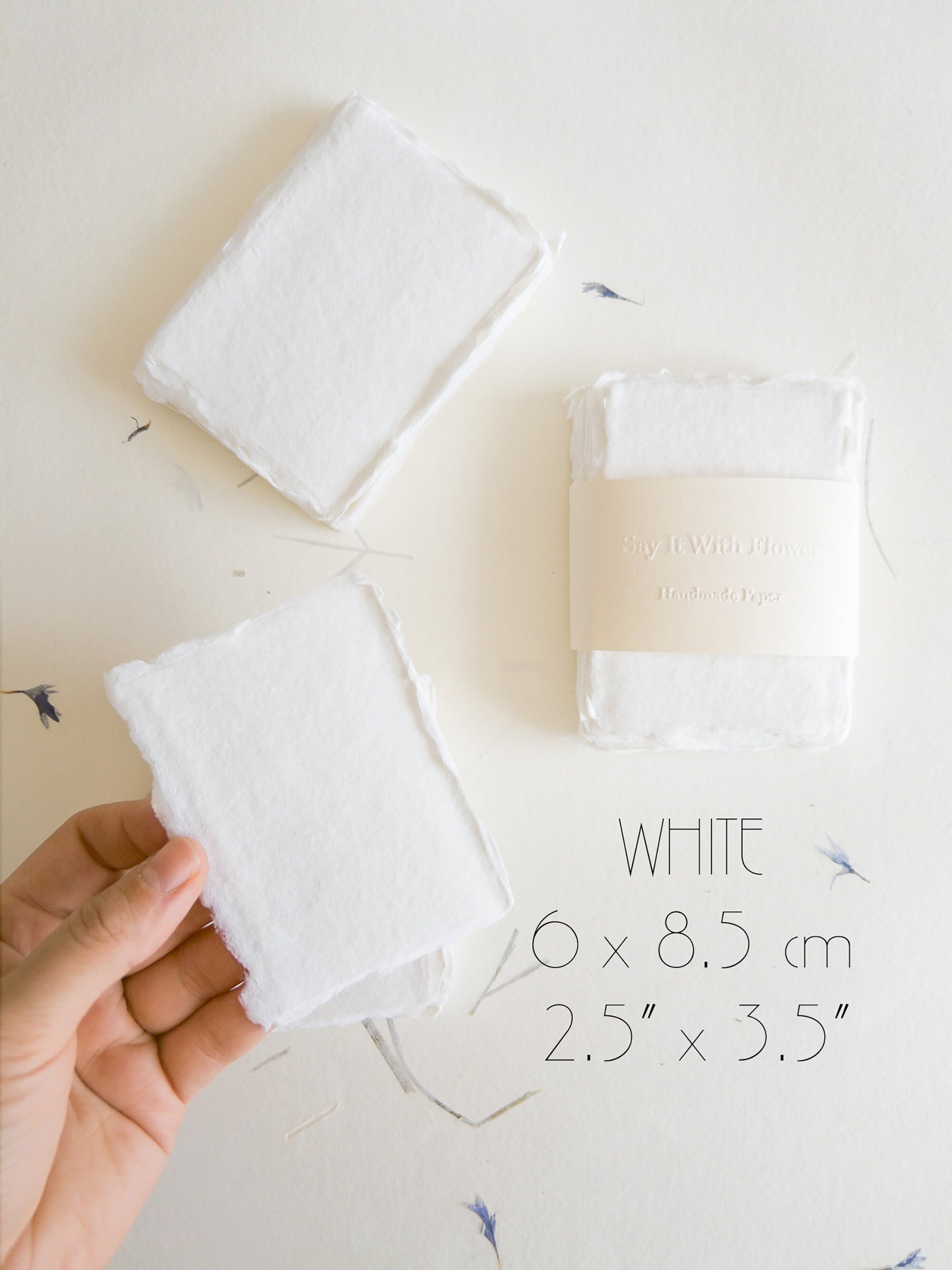 2.5x 3.5 inch paper Deckle edge place cards, Handmade Deckle Edge Paper , Deckle Edge Paper, invite Calligraphy Paper, Papier Fait Main,