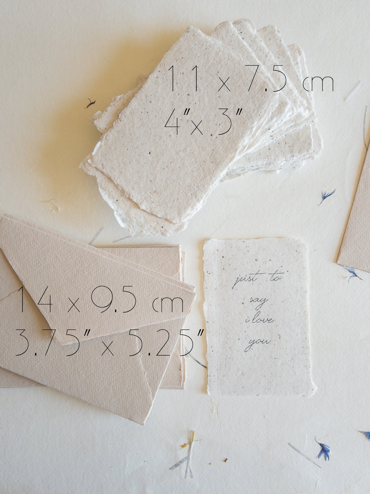 Deckle edge card, deckle edge paper with Coffee , Invitation Paper, Calligraphy Paper, handmade envelope, deckle edge place card