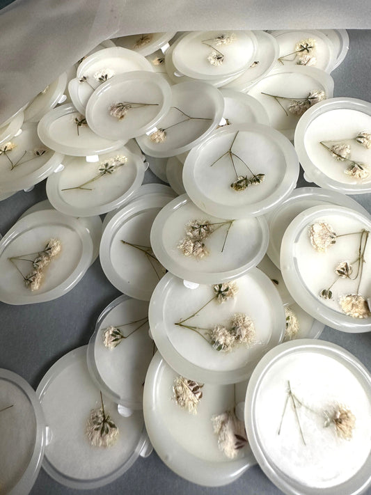 Baby Breath Pressed flower Seals