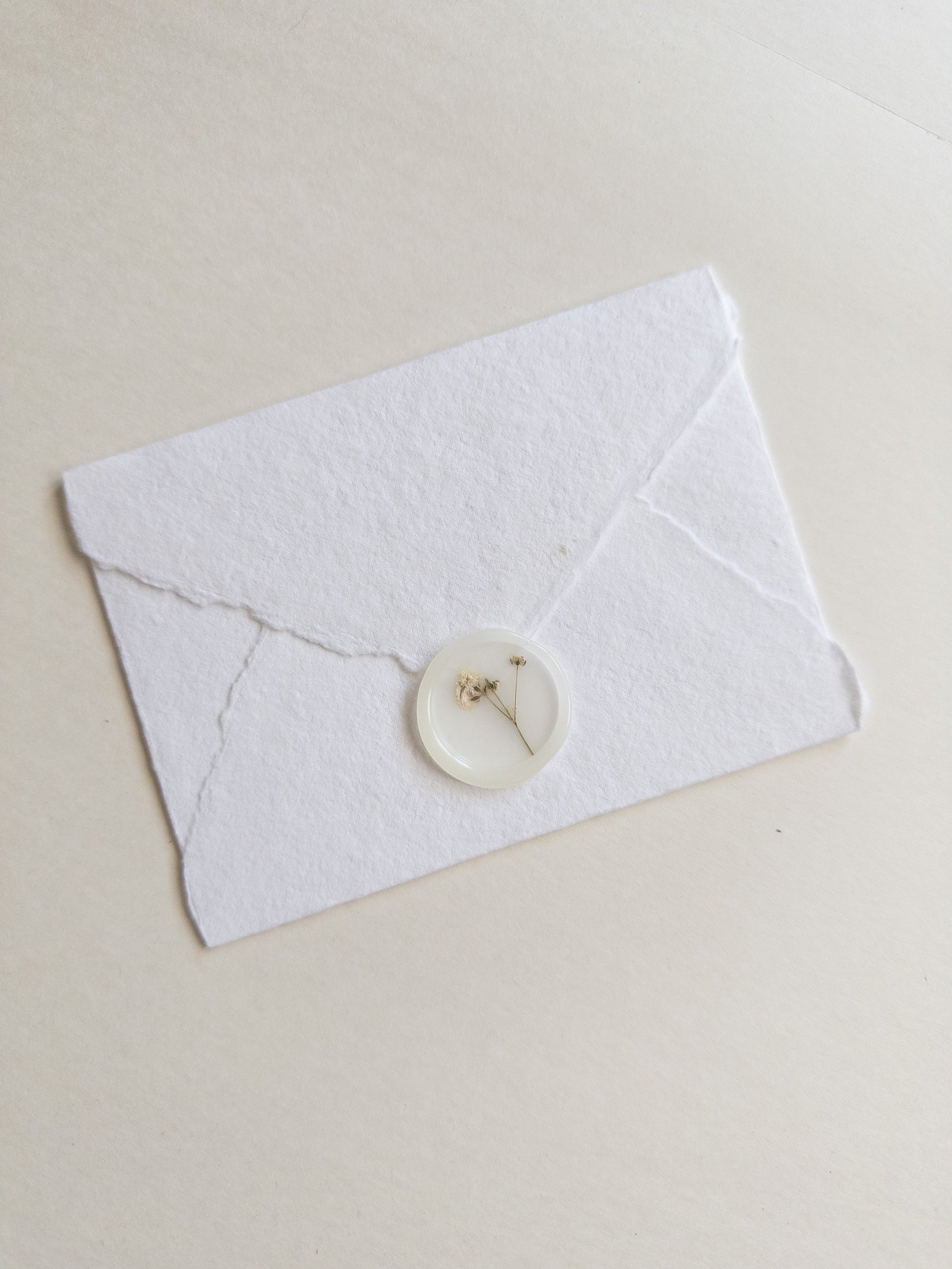 Baby Breath Pressed flower Seals, Self Adhesive Wax Seals, wedding DIY, flower Wax Seals, Invitation Wax Seals, Wedding Wax Seal Stickers
