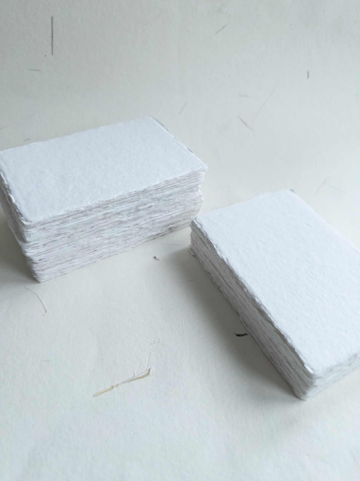 Handmade Deckle Edge Place Cards