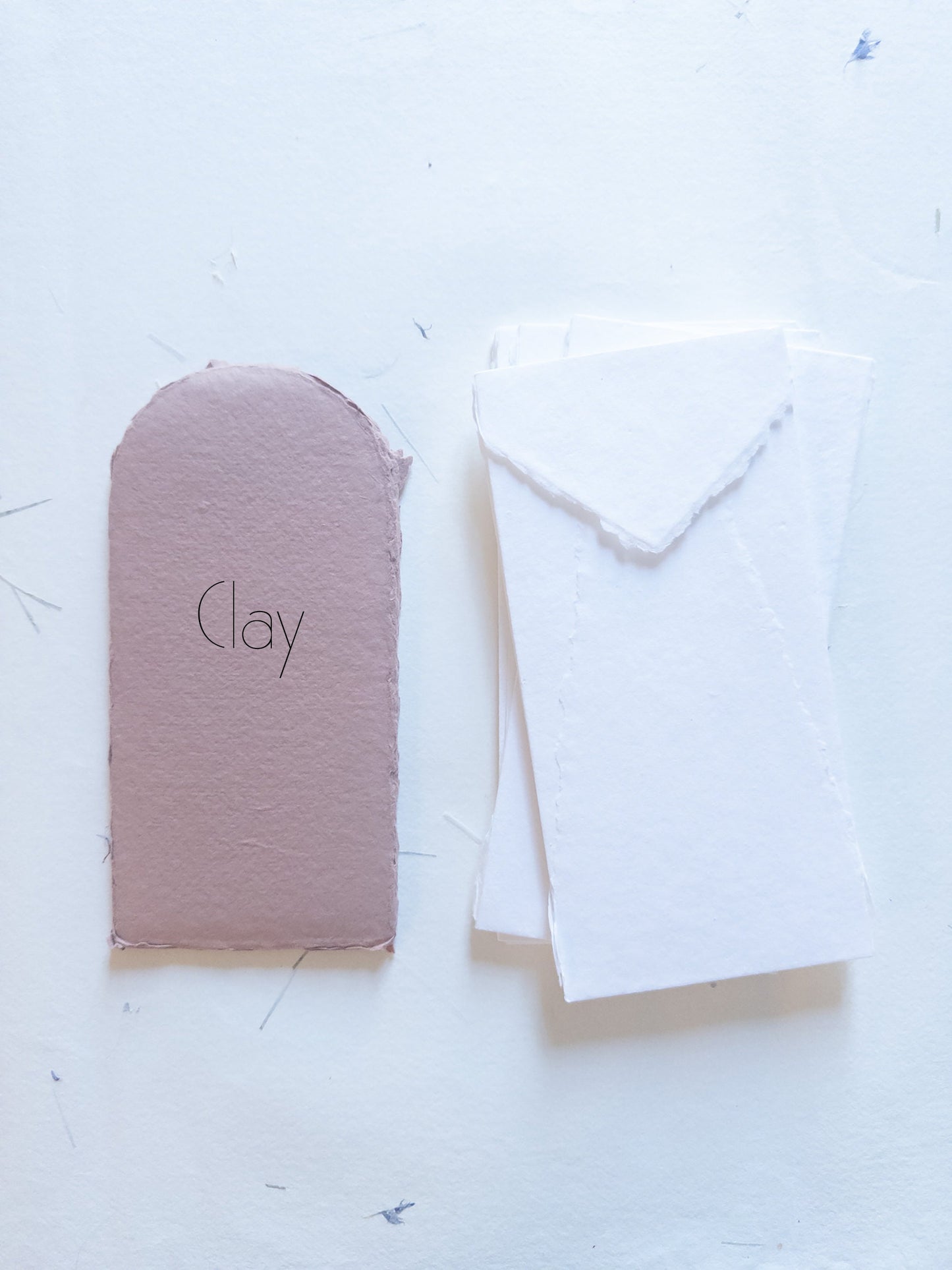 Arched paper Soft White, blush, Invitations de mariage Arch, beige Handmade Deckle Edge Paper , invite Paper, Handmade Paper, wedding invita