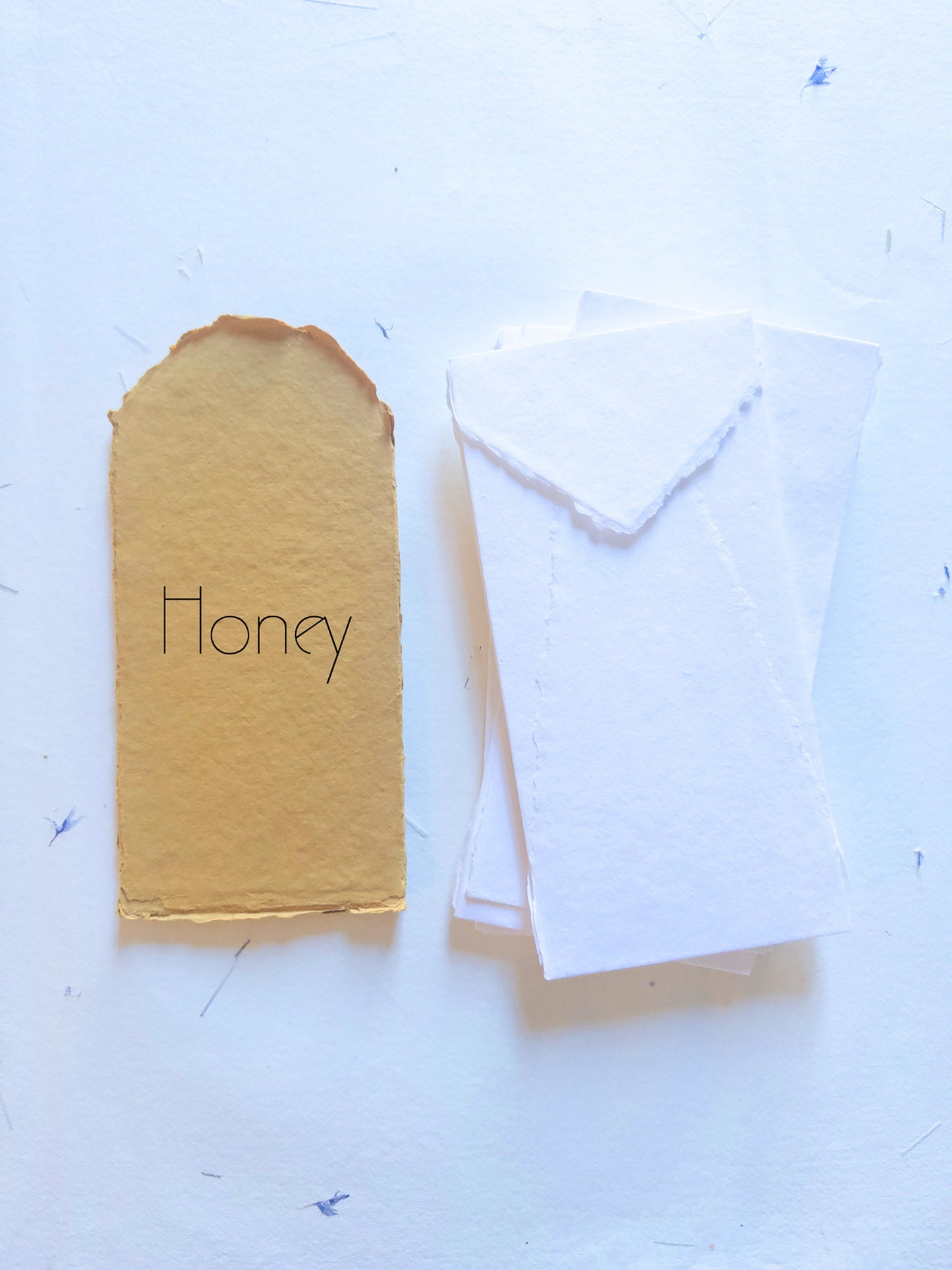 Arched paper Soft White, blush, luscious, beige Handmade Deckle Edge Paper , invite Paper, Handmade Paper, wedding invitation, save the date