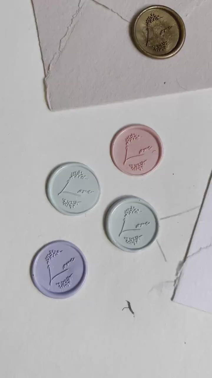 LOVE wax seal, Self Adhesive wax seal ,wedding wax seal, invitation wax seal, wax seal, Wax Seals with adhesive backing,